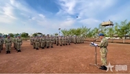 Sacred moment of Vietnamese “blue berets” in Abyei